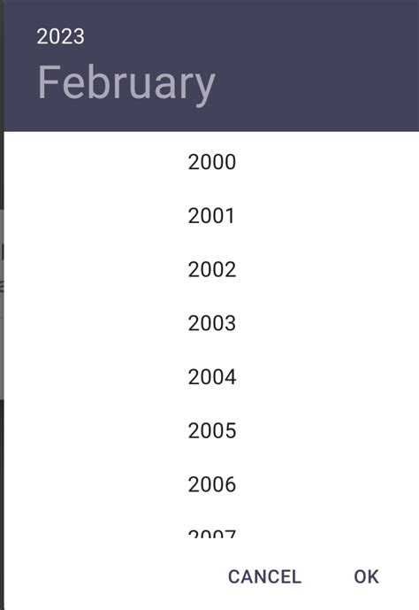 javascript - How to show year list in a descending order for DatePicker ...