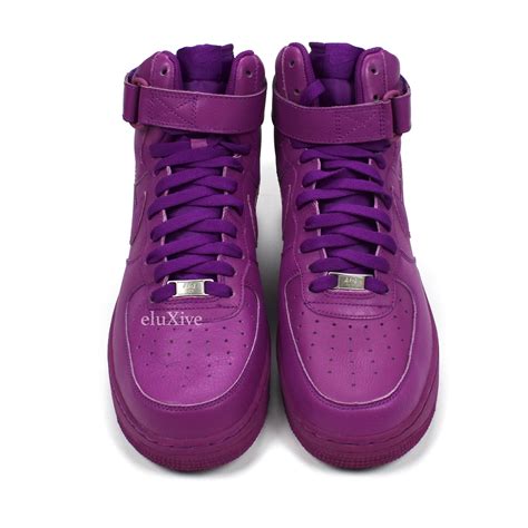 Nike - Air Force 1 High Color Pack 2008 (Red Plum) – eluXive
