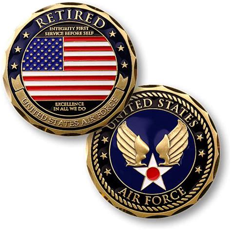 Retired - U.S. Air Force Commemorative Coin