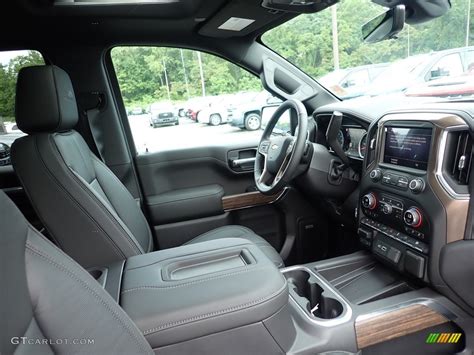 Jet Black Interior 2020 Chevrolet Silverado 1500 High Country Crew Cab 4x4 Photo #138970905 ...