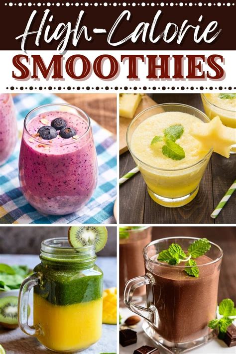 17 High Calorie Smoothies for Weight Gain - Insanely Good