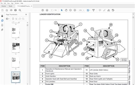 Bobcat T110 Compact Track Loader Service Manual 6904979 - PDF DOWNLOAD - HeyDownloads - Manual ...