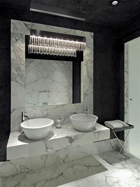 25+ Most Charming White Marble Bathroom Design Ideas | Marble bathroom designs, White marble ...