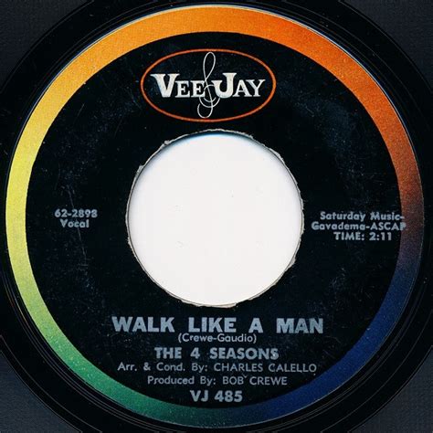 The 4 Seasons* - Walk Like A Man (1963, Vinyl) | Discogs