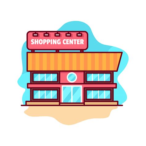 Free Vector Shopping Center Building 173097 Vector Art at Vecteezy