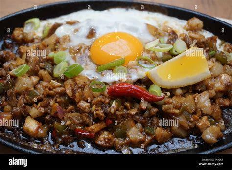 Sisig With Egg