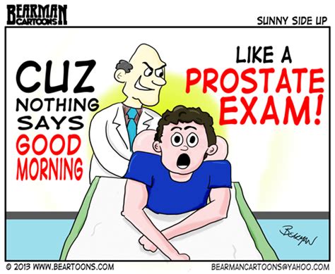 Prostate Exam Cartoon - Bearman Cartoons