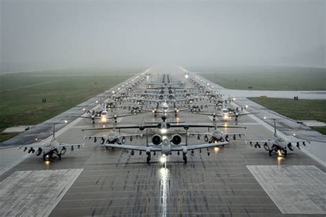 PHOTOS: Osan ‘Mammoth Walk’ Mobilizes More than 50 Aircraft