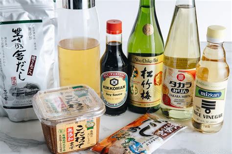 6 Must-Have Condiments to Make Your Favorite Japanese Food • Just One Cookbook