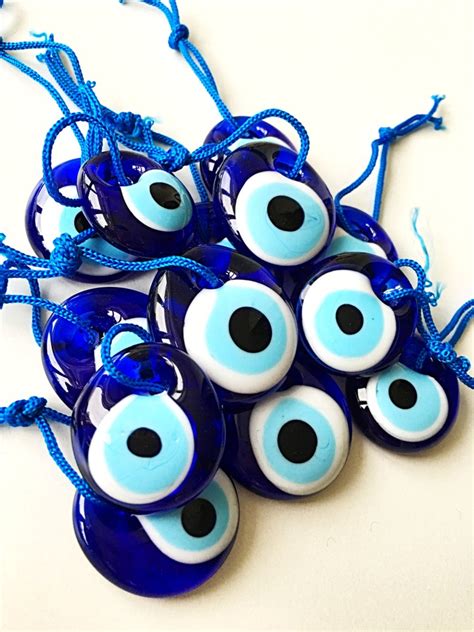 Evil Eye Bead 3.5cm 5pcs Evil Eye Charm Large Evil Eye - Etsy