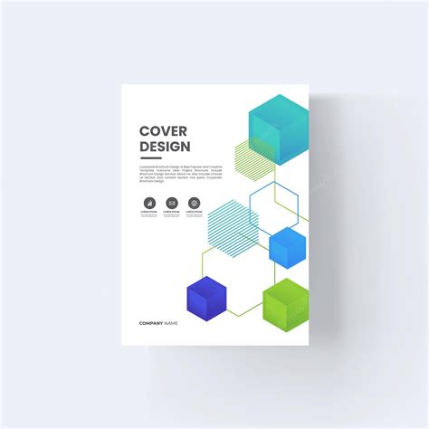 Premium Vector | Business cover design template vector