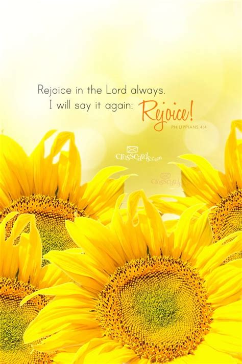 Rejoice in the Lord - Bible Verses and Scripture Wallpaper for Phone or Computer