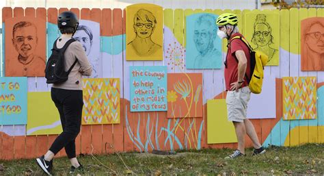 Our West Bayfront art project features portraits of Erie residents