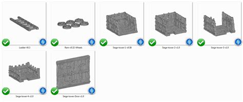 Siege Tower - Printable Scenery