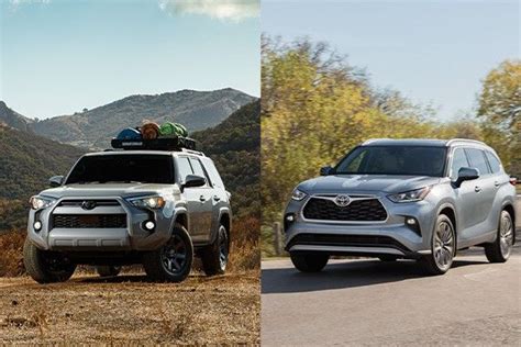 2021 Toyota 4Runner vs. Toyota Highlander – carsnspeed.net