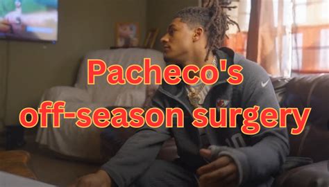 Isiah Pacheco opens up about an off-season surgery he had