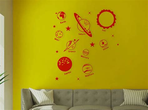 Solar System Wall Sticker / Space Wall Stickers