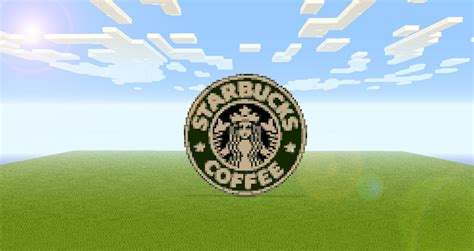 Starbucks Logo In Minecraft - IMAGESEE