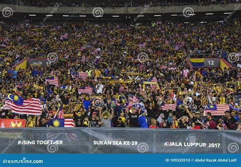 Malaysia Football Fans editorial image. Image of ceremony - 109532010