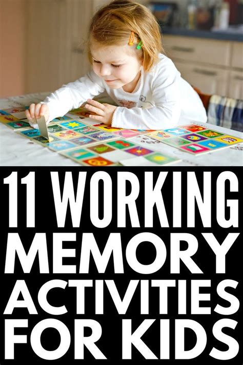 18 working memory games and strategies designed to develop a child’s ...