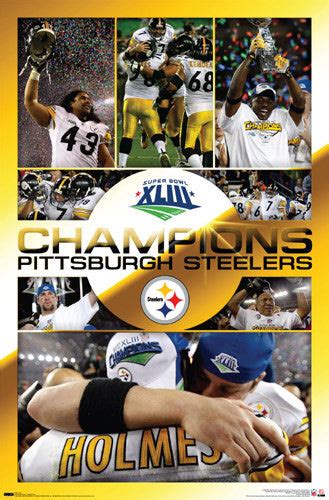 Steelers Super Bowl Posters – Sports Poster Warehouse