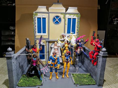 Diorama Mansion X men Marvel Legends | Etsy