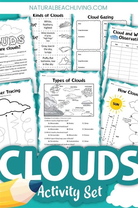 Clouds Activities for Kindergarten and Types of Clouds Activities - Natural Beach Living