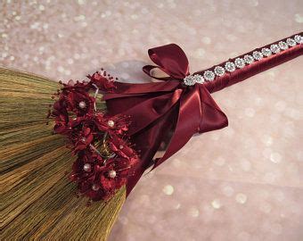 Purple wedding broom | Etsy in 2021 | Wedding broom, Jumping the broom ...