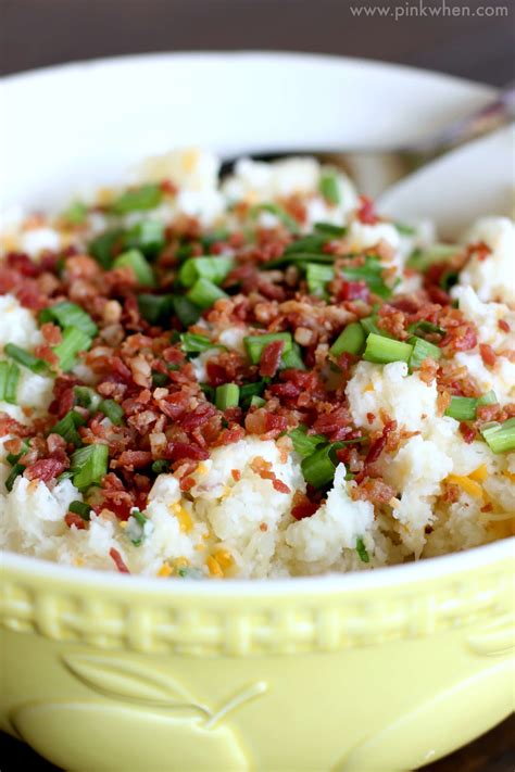 Loaded Baked Potato Salad Recipe - PinkWhen