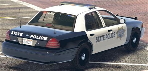 SASP San Andreas State Police Car Ford Crown Victoria CVPI (4K) - GTA5-Mods.com