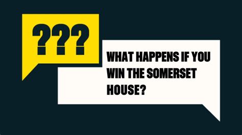 What Happens if You Win the Somerset House?– Omaze UK