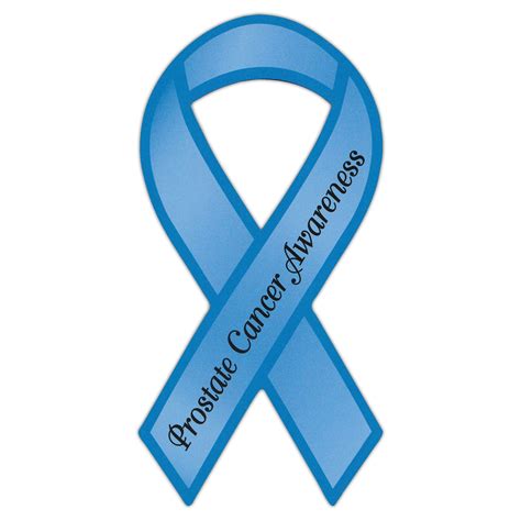 Ribbon Magnet - Prostate Cancer Awareness – Crazy Novelty Guy