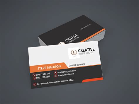 Creative Business Card Template on Behance