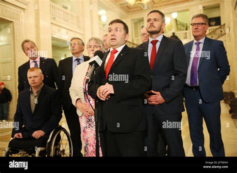 Ulster unionist leader robin swann hi-res stock photography and images - Alamy