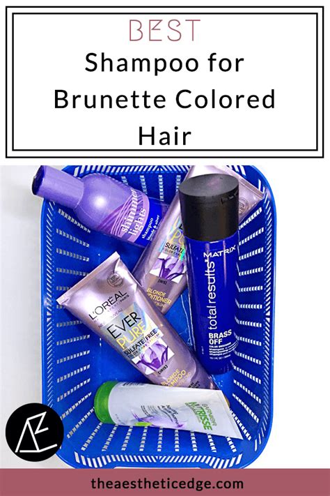 The Best Shampoo for Brunette Colored Hair