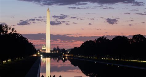 Washington Monument Sunset