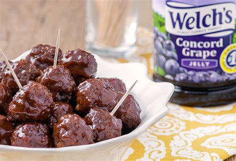 Recipe: Welch’s Grape Jelly Meatballs - ChefsBest