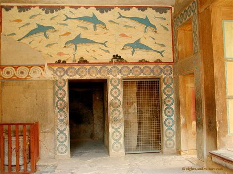 Knossos, palace of king Minos - megaron of the queen