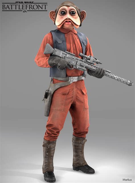 Star Wars Battlefront: Nien Nunb by MarkusRollo on DeviantArt