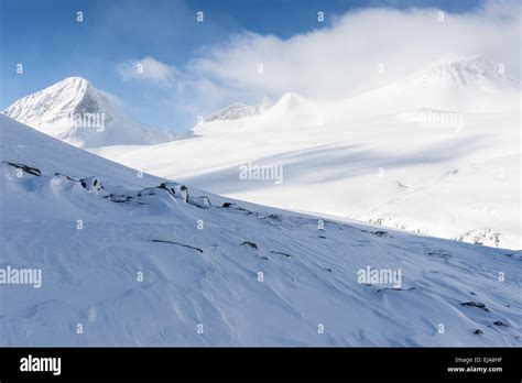 winter landscape, Lapland, Sweden Stock Photo - Alamy