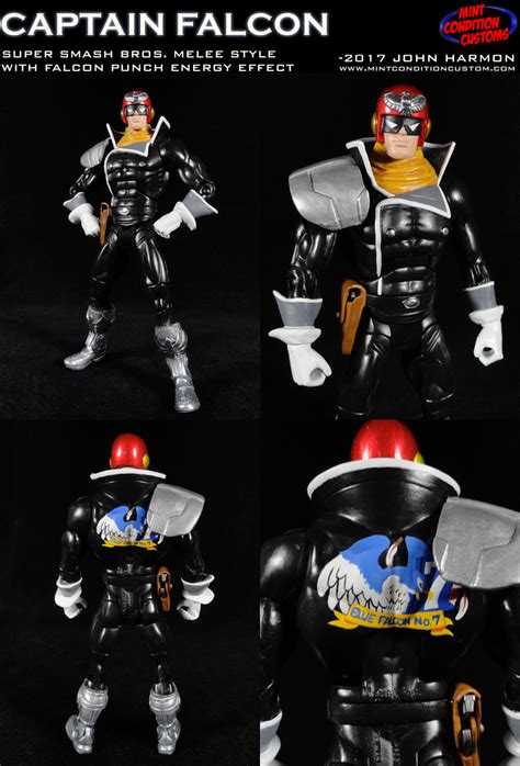 Captain Falcon Super Smash Bros Melee F-Zero 6" Video Game Custom ...