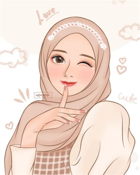 Gambar Kartun Cewek2 Cantik Lucu Berhijab – Kuliah Desain