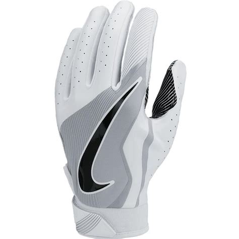 Nike GF0498 Boys Vapor Jet 4 Football Gloves - White - Walmart.com ...