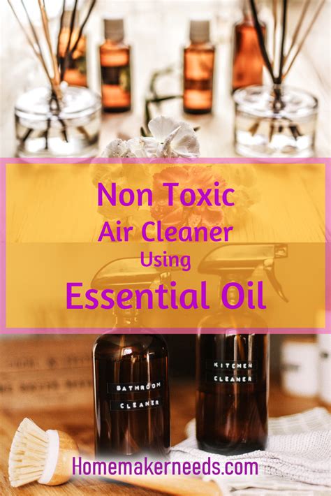 Non-Toxic Air Cleaner Using Essential Oil! in 2020 | Air freshener essential oils, Best smelling ...