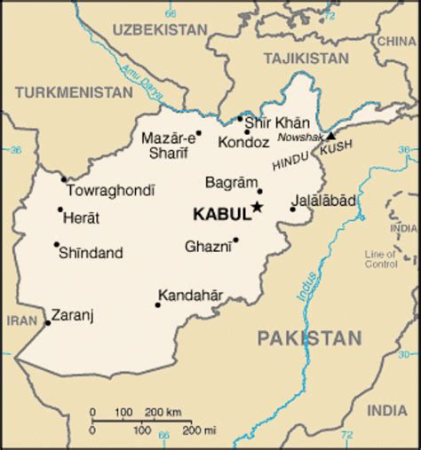 Major cities of Afghanistan | Download Scientific Diagram