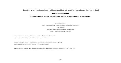 (PDF) Predictors and relation with symptom severity - Qucosa · symptoms of heart failure. In ...