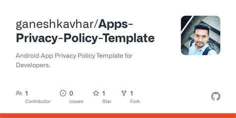 GitHub - ganeshkavhar/Apps-Privacy-Policy-Template: Android App Privacy ...