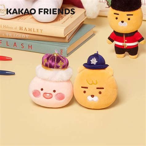 Kakao Friends London Mini Apeach Ryan Plushie Soft Toy Plush | Etsy ...