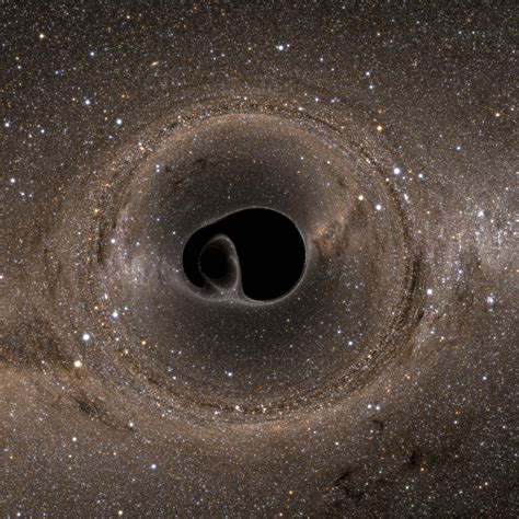 New Simulation Offers Stunning Images of Black Hole Merger