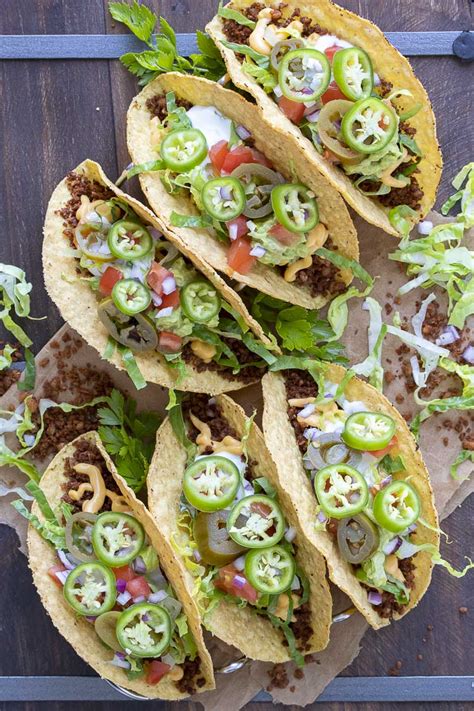 Low-Fat Vegan Taco Meat (Made with Whole Foods) - Veggies Don't Bite